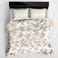 Vintage Blossom Bedsheet | 250TC | Pure Cotton