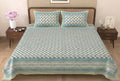 Sage Haven Double Bedsheet | Pure Cotton