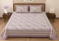 Lavender Whisper Double Bedsheet | Pure Cotton