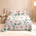 Botanical Bloom Bedsheet | 240 TC | Pure Cotton