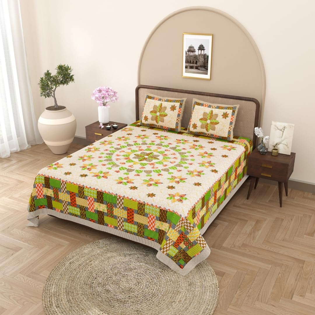 Heritage Mandala Bedsheet | 144TC | Viscose Cotton
