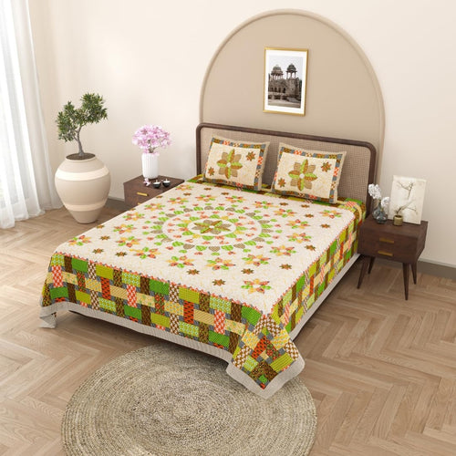 Heritage Mandala Bedsheet | 144TC | Viscose Cotton