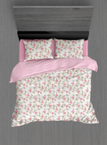 Rose Trail Single Bedsheet | 145GSM  | Cotton Feel