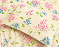 Blush Meadow Double Bedsheet | 125 GSM | Glace Cotton