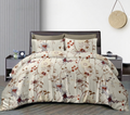 Garden Muse Double Bedsheet | 145GSM  | Cotton Feel
