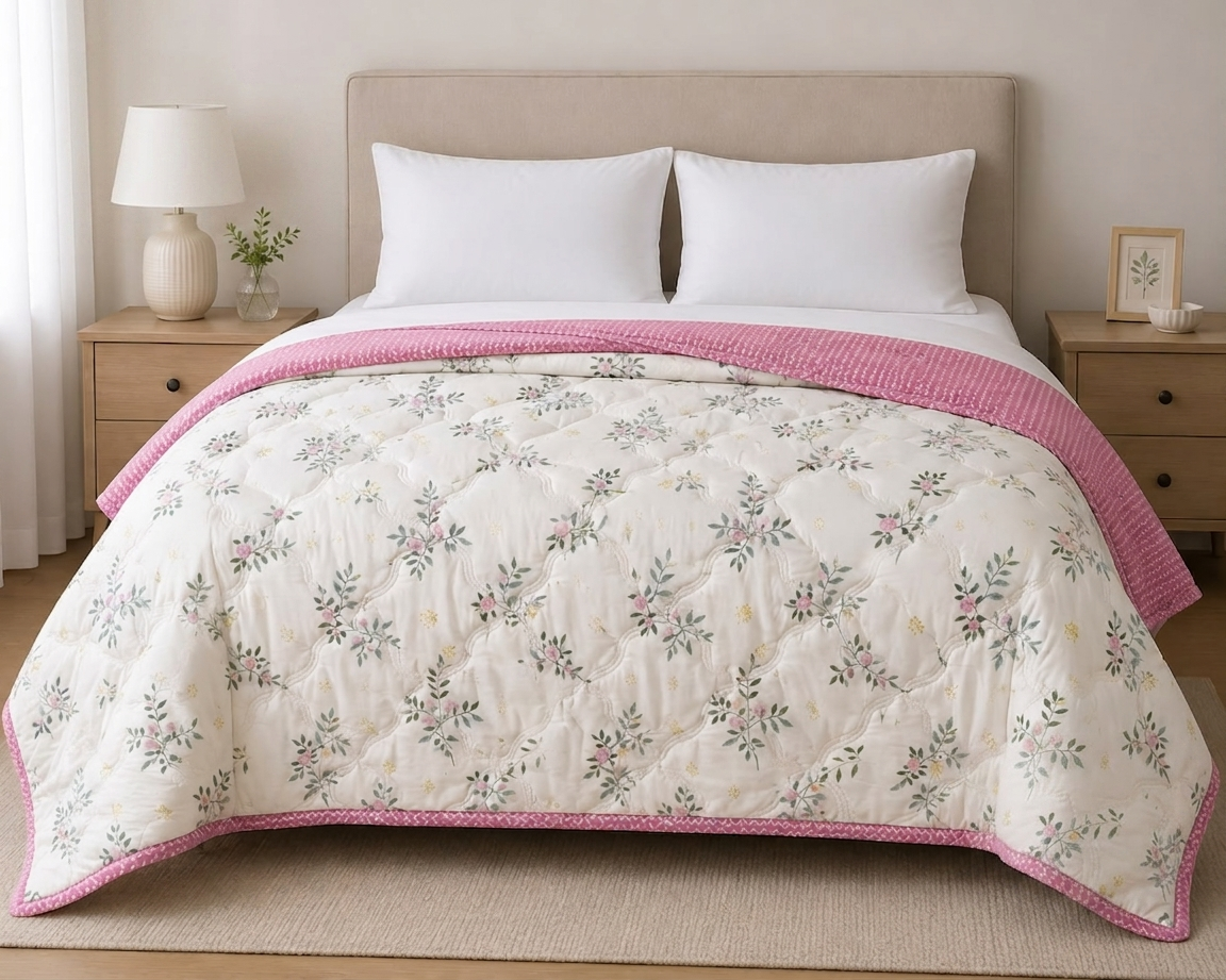 Heirloom Comforter (Reversible) | 145GSM  | Cotton Feel
