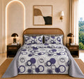 Aqua Blossom | 240 TC | Pure Cotton