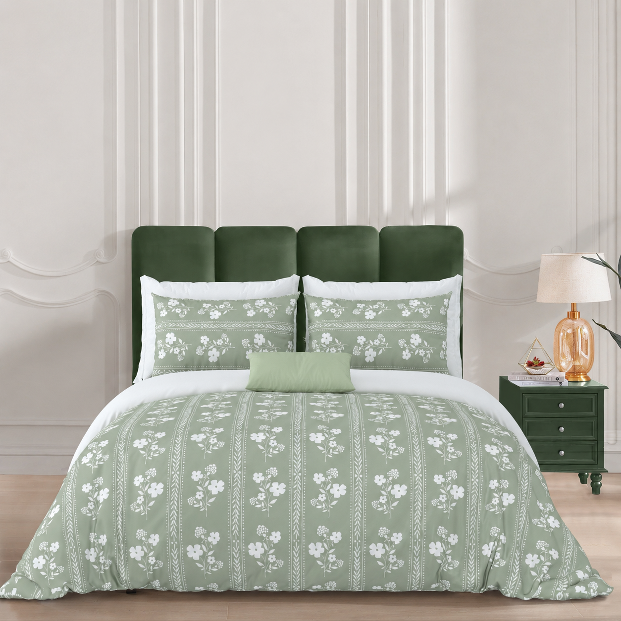 Noble Living Double Bedsheet | 250TC  | Percale Cotton