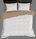Meadow Whisper Double Bedsheet | 140GSM | Glace Cotton