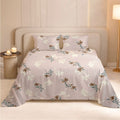 Minimal Floral Breeze Bedsheet | 240TC | Pure Cotton